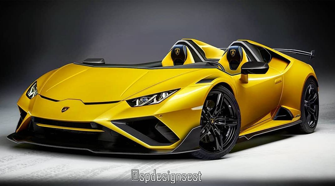 Lamborghini Huracan Evo RWD Speedster Concept Looks Like a ...