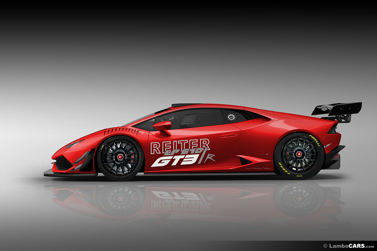 Lamborghini Huracan GT3 Race Car Rendered - autoevolution