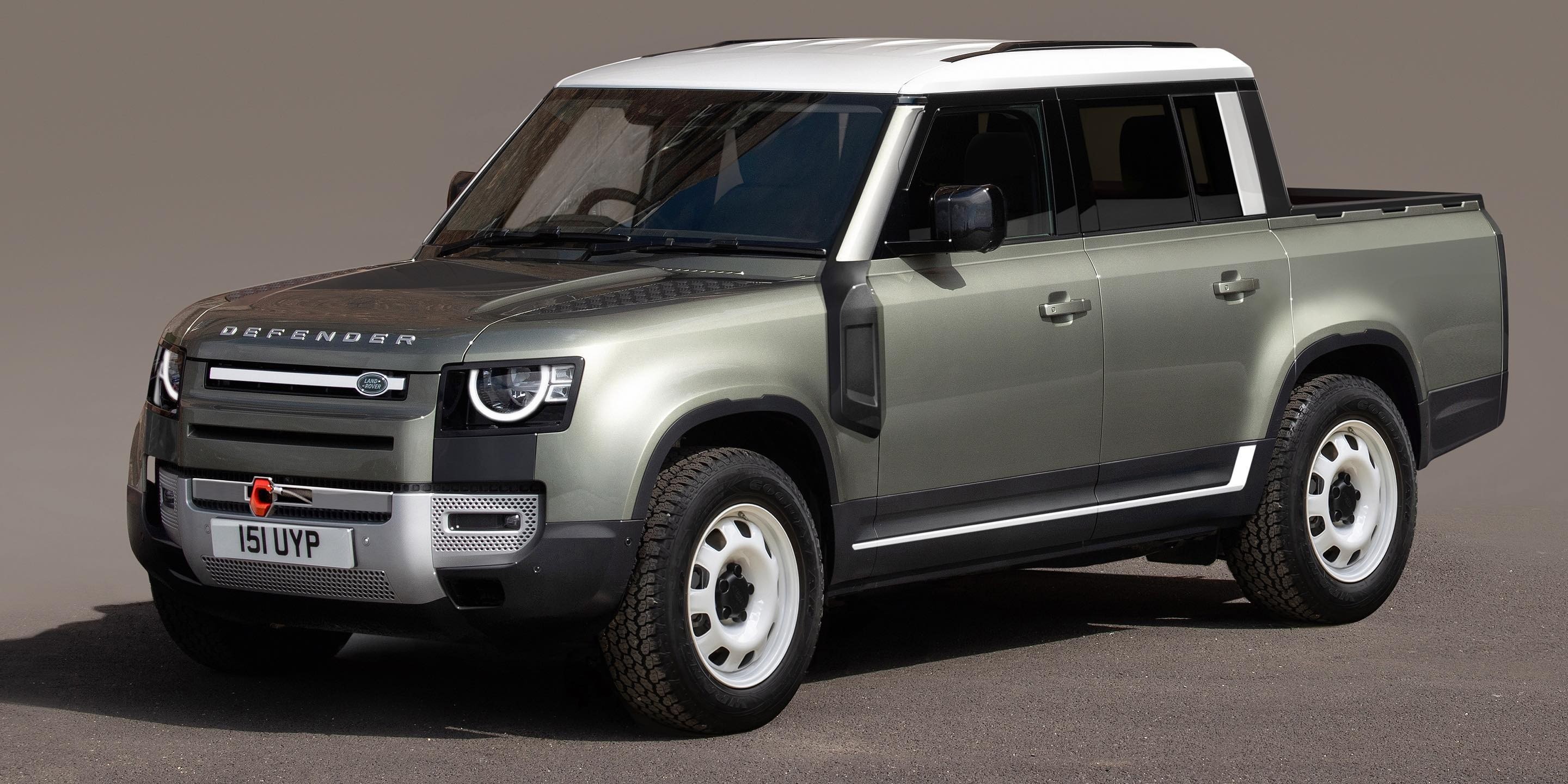 Land Rover Defender 130 Morphs Into the Right Kind of Pickup Truck, a