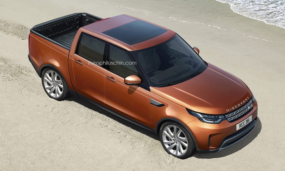 Land Rover Discovery Pickup Would Make A Fine X Class Competitor Autoevolution