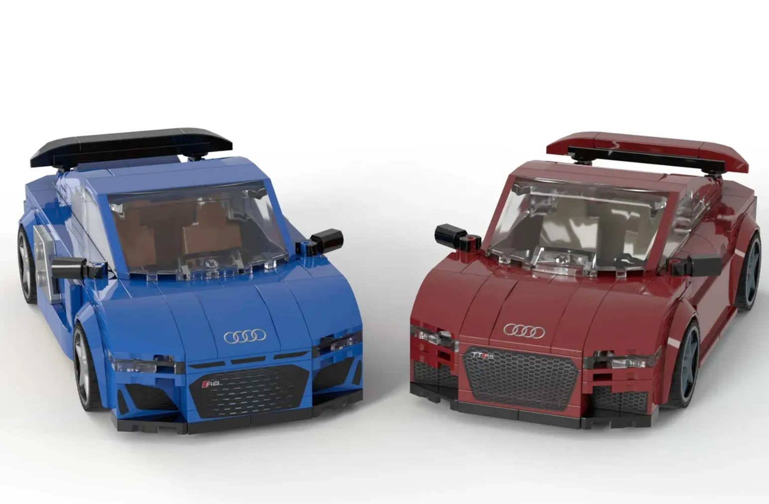 LEGO Ideas Audi Showroom Pays Homage to Two Departing Icons, the TT and the  R8 - autoevolution