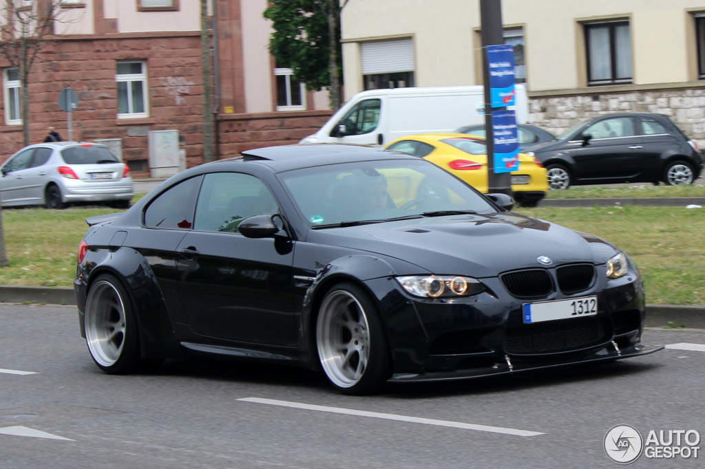 Liberty Walk BMW E92 M3 Spotted in Germany autoevolution