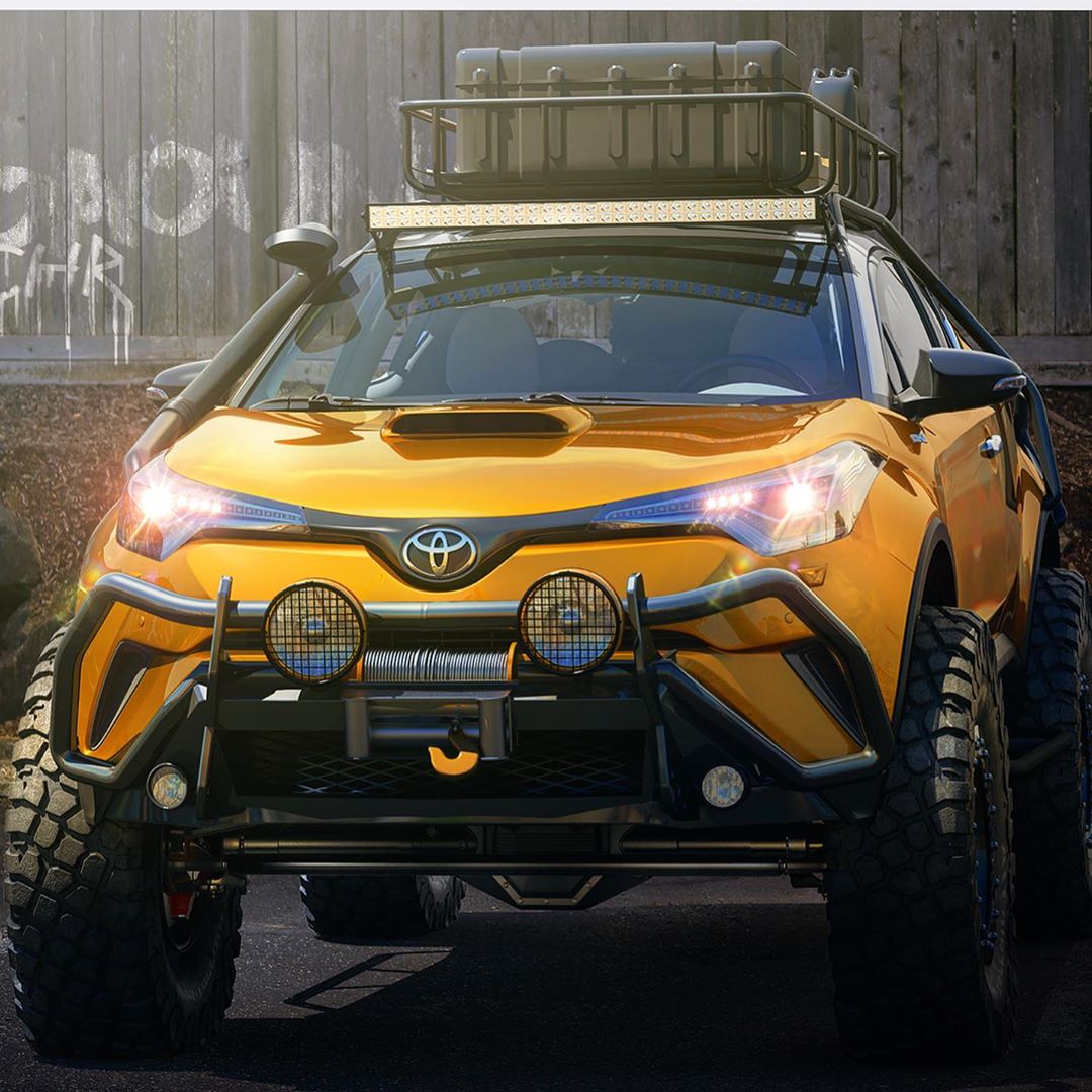 Lifted C-HR "Offroad Bully" Is for the Faint-Hearted - autoevolution