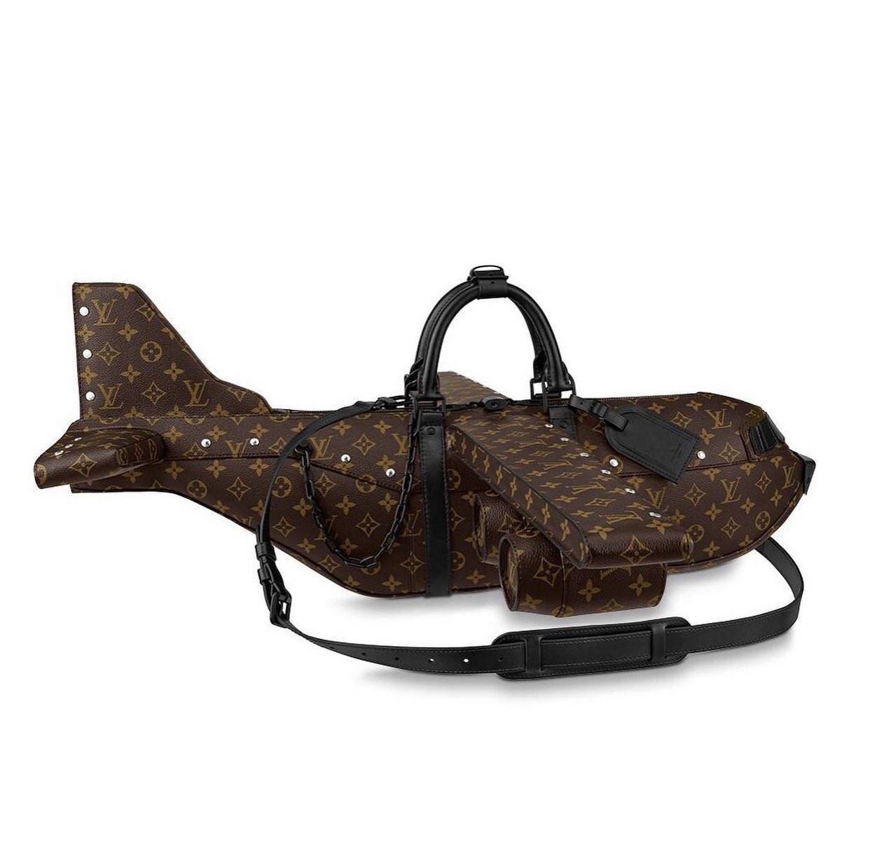 The Whitespace x Louis Vuitton Luggage Set Includes A Snowboard Case