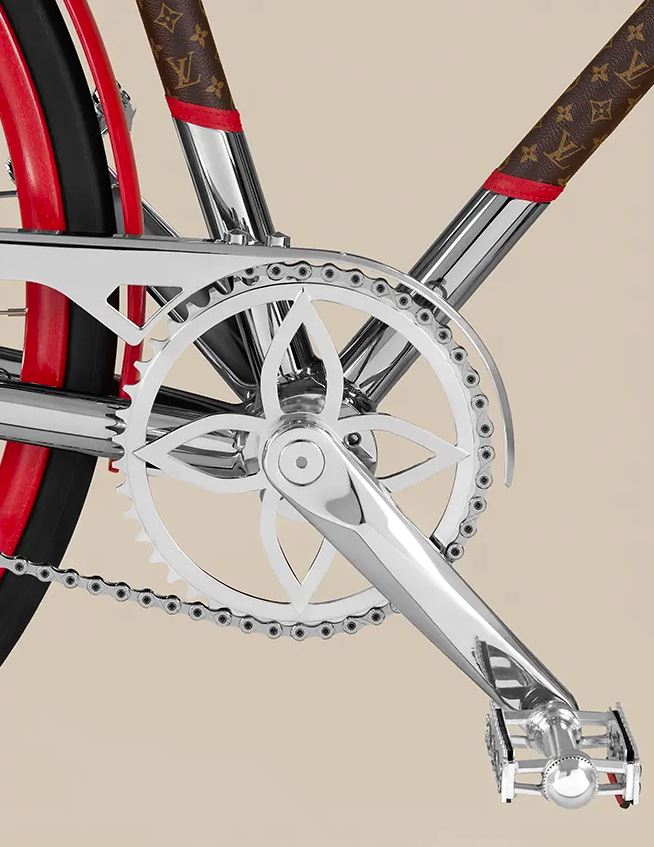 Customized Logo-Heavy Bikes : Louis Vuitton's Bike
