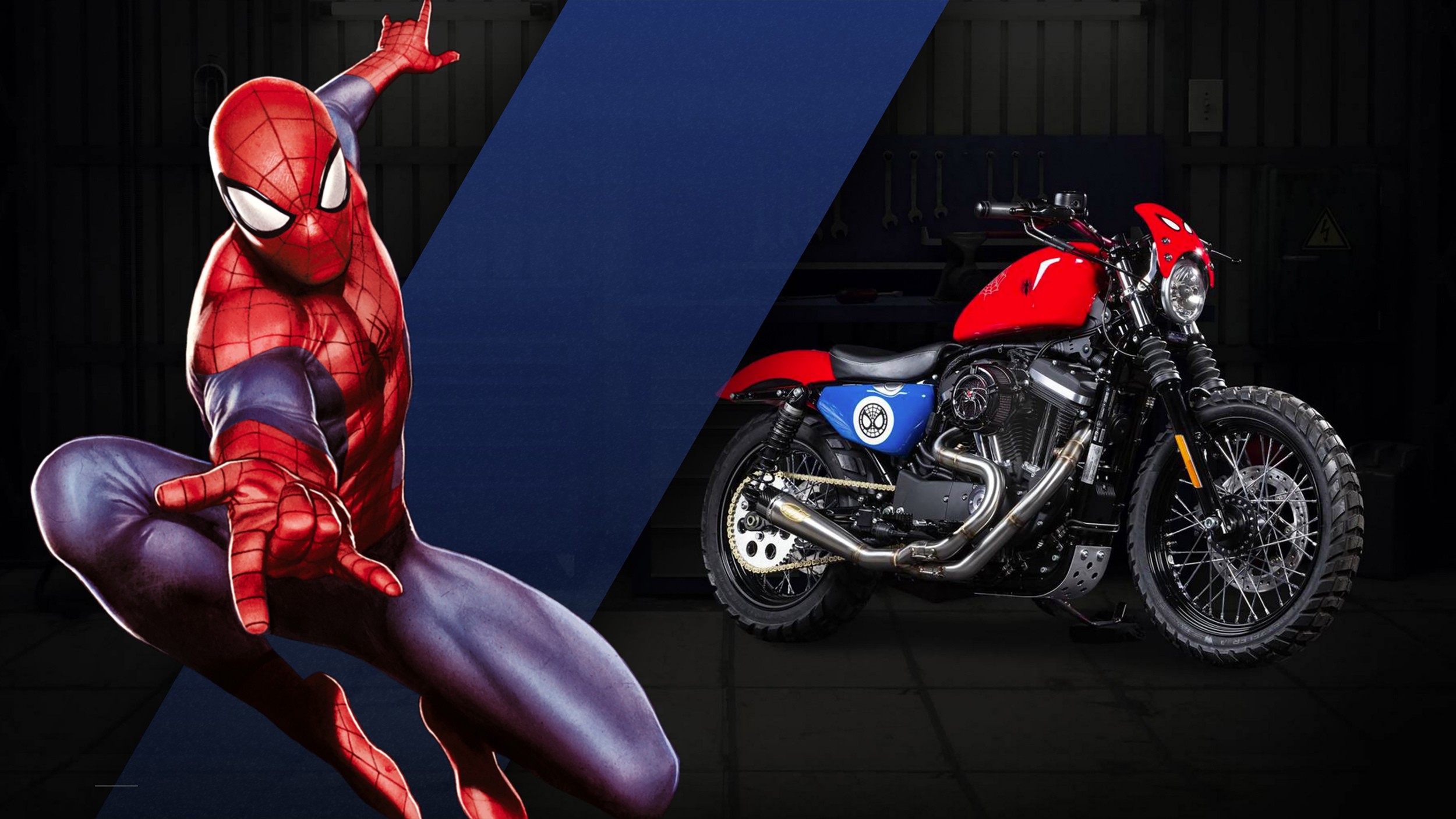 Marvel Superhero Harley Davidson Bikes Surface in The Land 