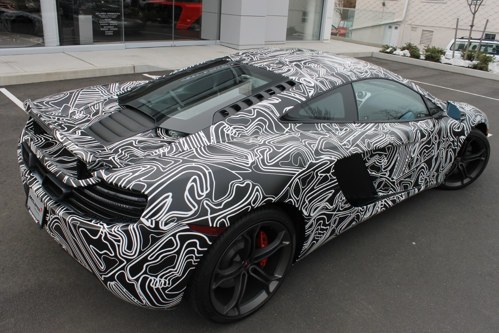 McLaren MP4-12C "Greenwich Edition" - The Camouflaged Supercar.