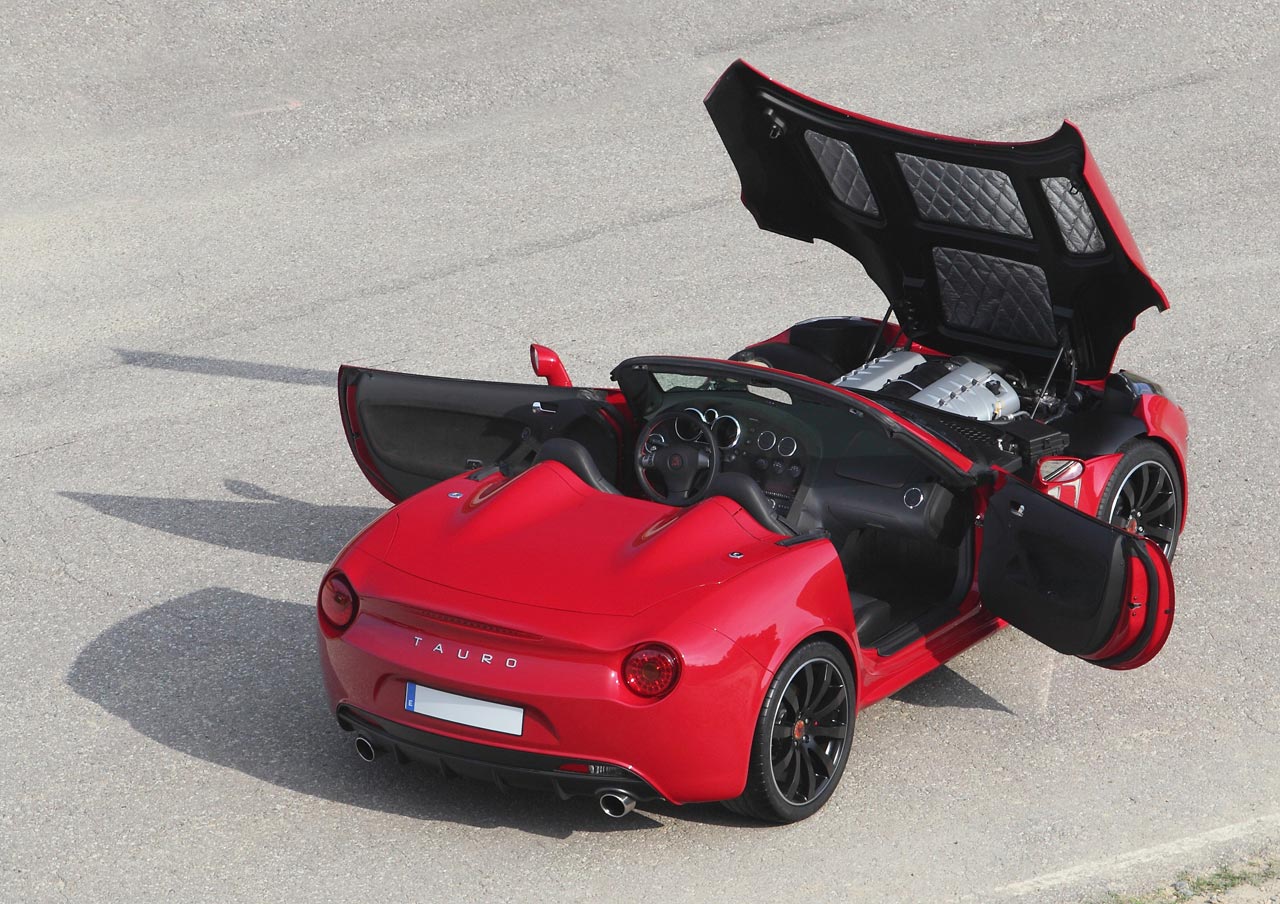 meet the stunning tauro v8 spider from spain_2