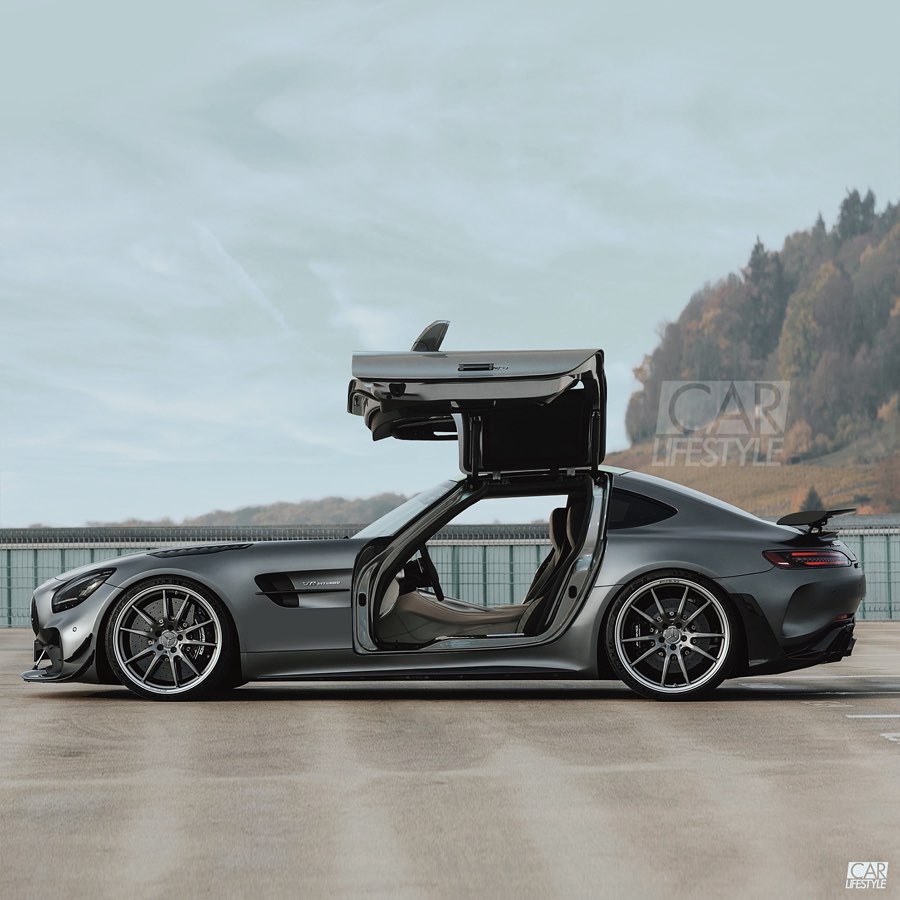 Mercedes Amg Gt Gullwing Concept Is What Nostalgia Looks Like Autoevolution