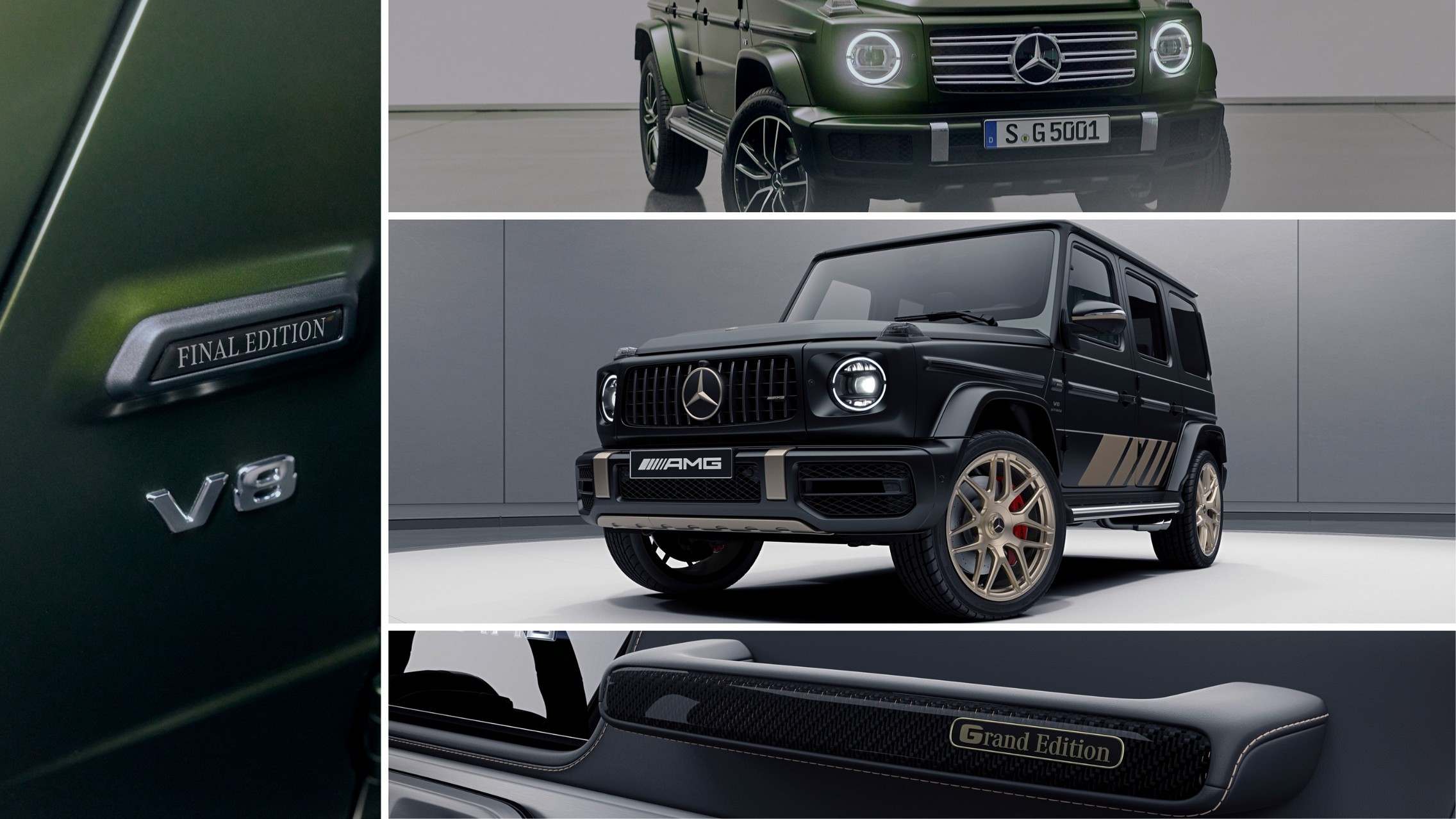 The Mercedes-AMG G 63 “Grand Edition”: Special model in matte
