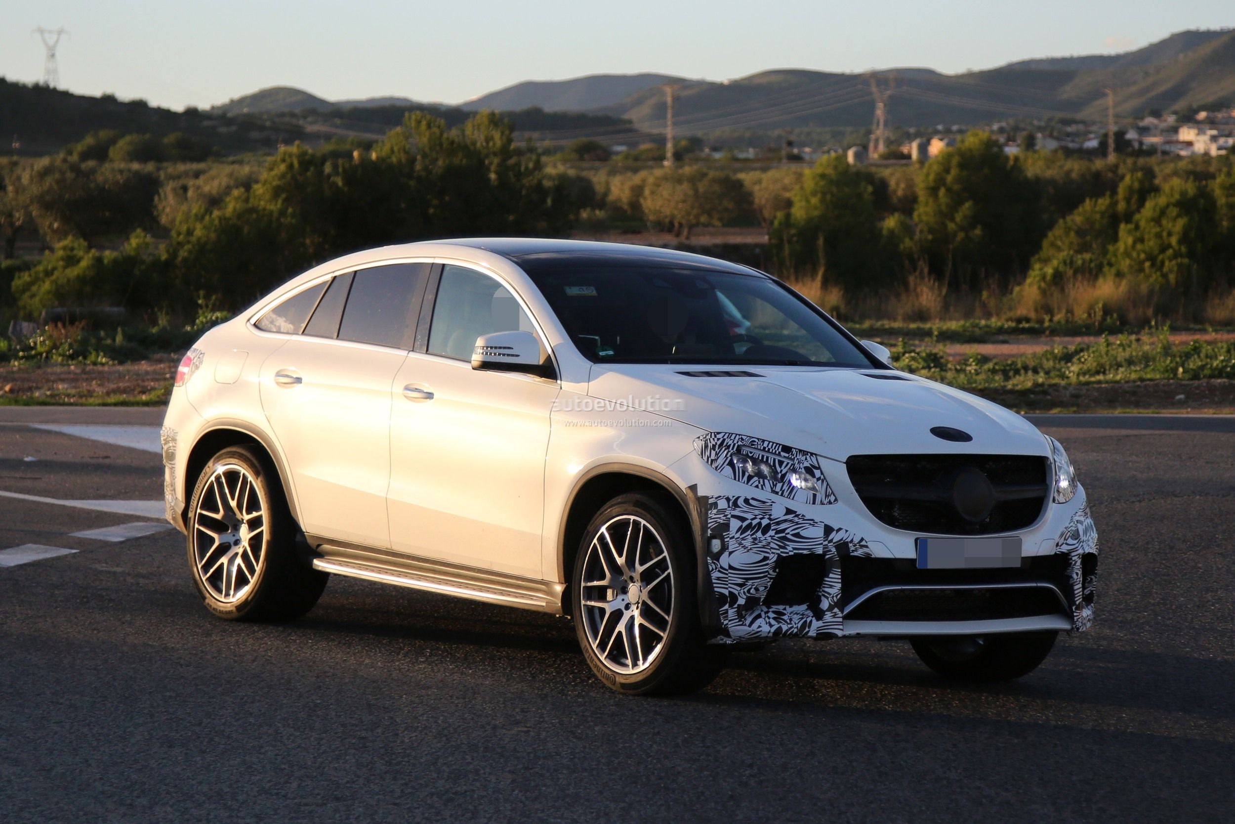 Mercedes-Benz GLE 63 AMG Coupe Spied In Production-Ready ...