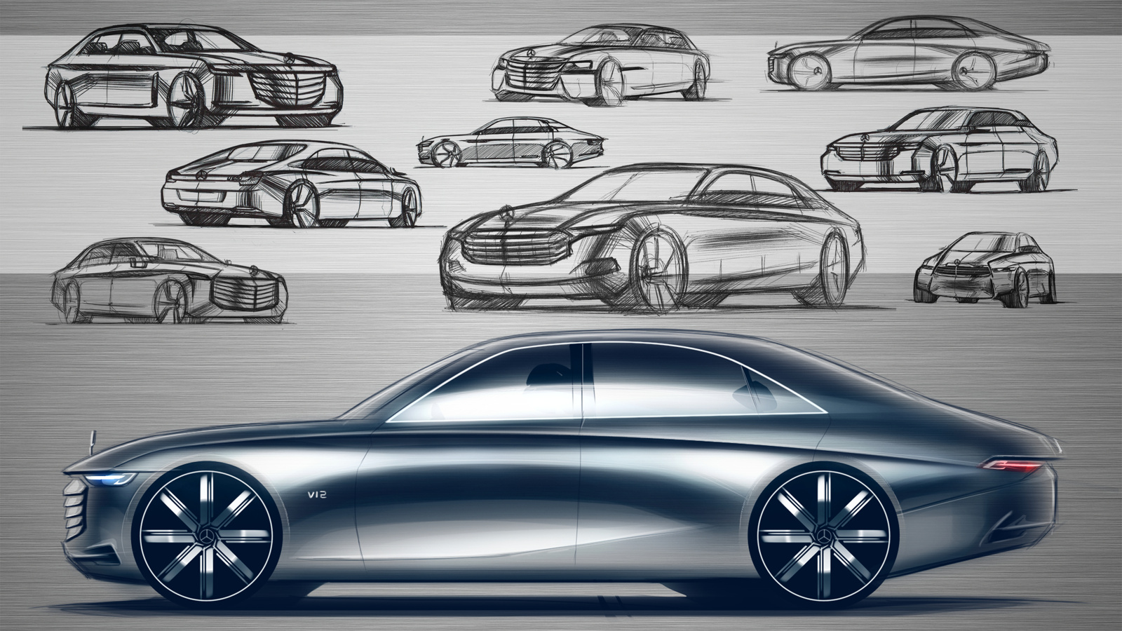 Mercedes s class 223 концепт