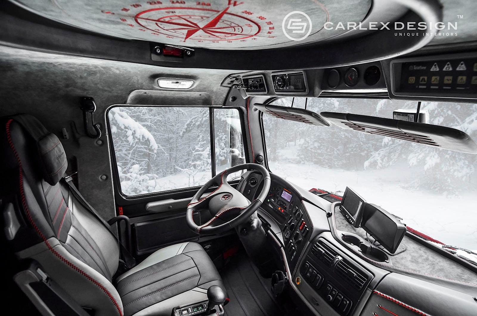 Mercedes Benz Zetros 6x6 Gets Opulent Interior From Carlex