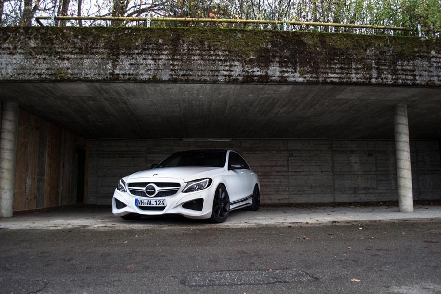 Mercedes C450 AMG Tuned to 435 HP by Lorinser, Ruined with New Bumper -  autoevolution