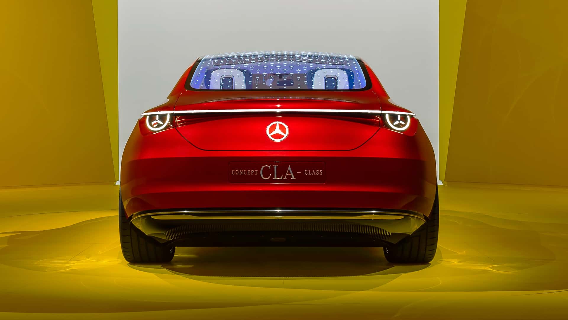 Mercedes-Benz CLA Concept Debuts With Star-Studded Front End and Roof, Plus  466-Mile Range - autoevolution