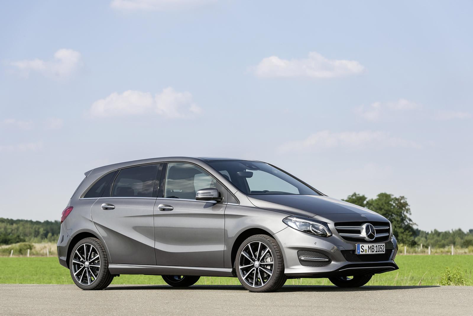 Mercedes Updates the B-Class with LED Headlights and AMG Package