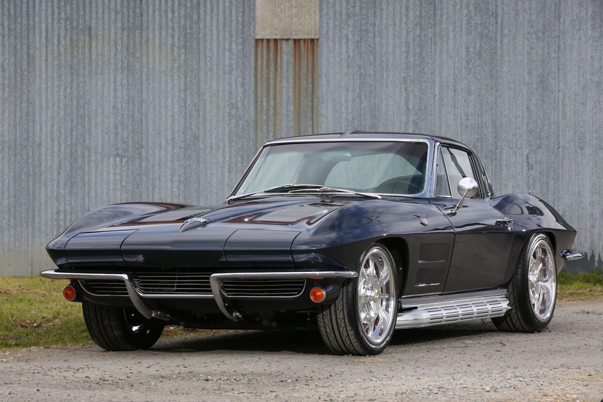 Metalworks Speed Shops Split Window Corvette Gets The Most Out Of An