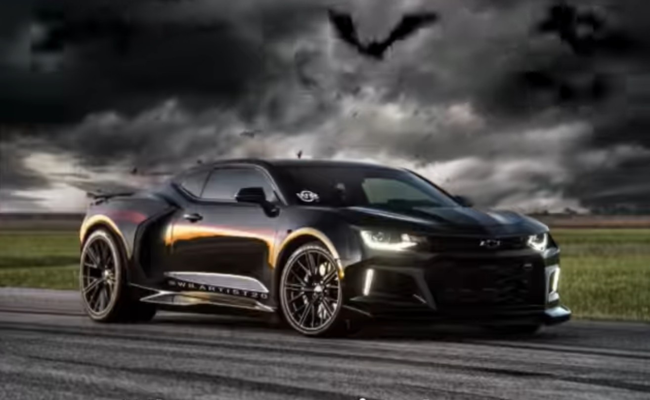 Mid-Engined Hennessey Exorcist Chevy Camaro ZL1 Virtually Prepares for  Halloween - autoevolution