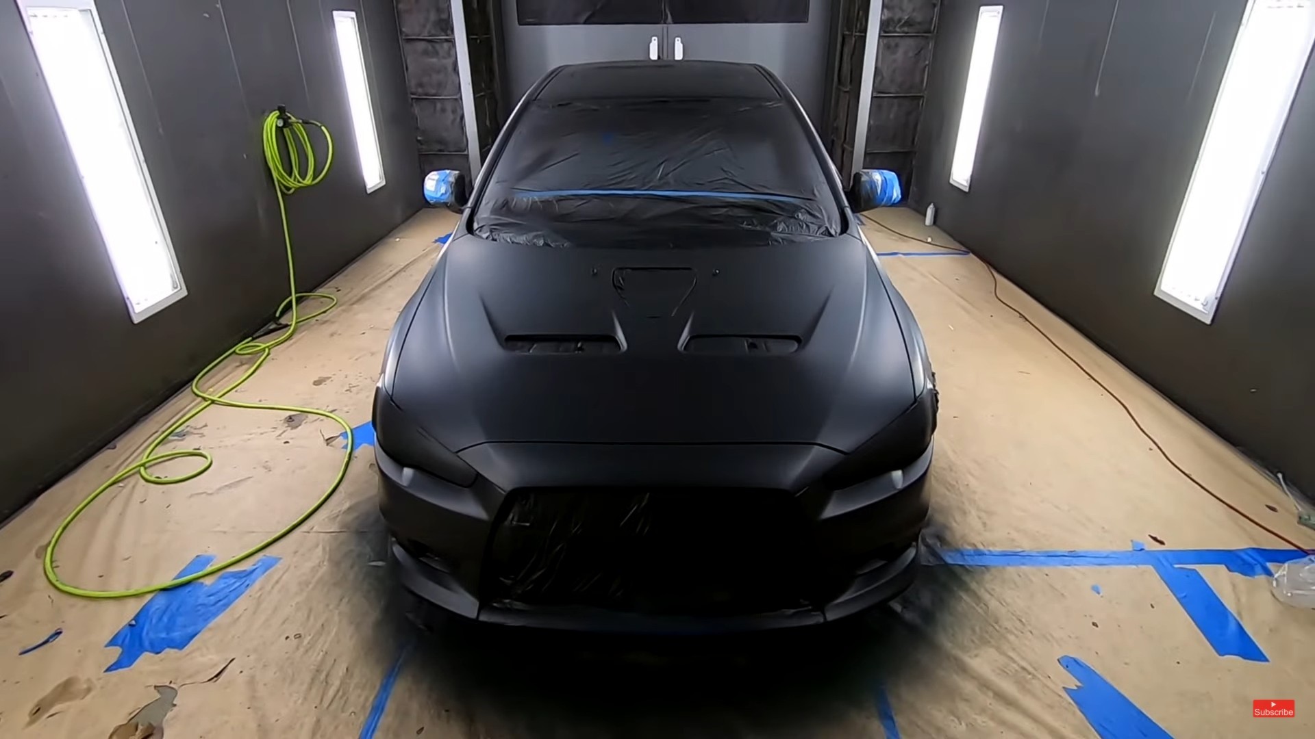 This Is What Painting Your Car in the Darkest Black Looks Like