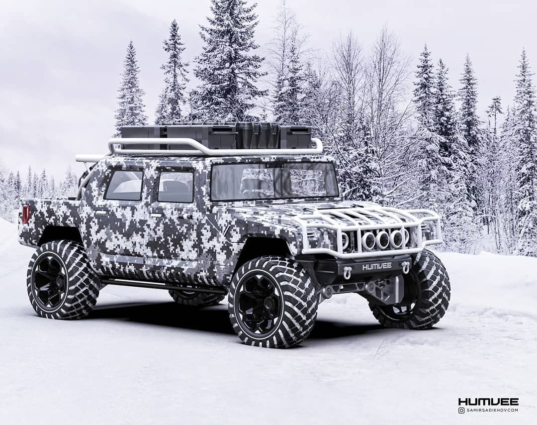 The Classic Hummer H1, Reborn as a Restomod