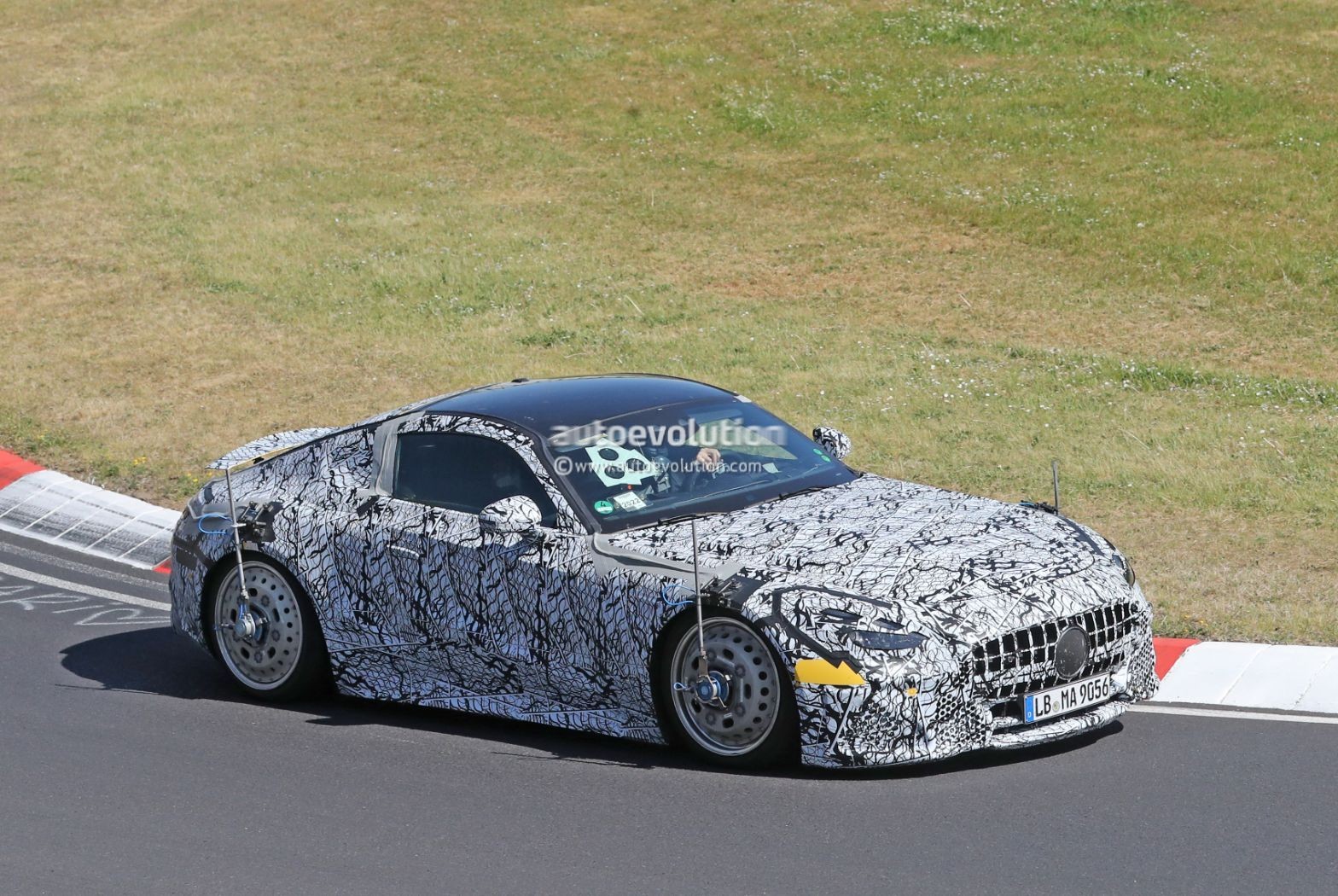 Monster-Hybrid Mercedes-AMG GT E-Performance Begins Public Testing -  autoevolution