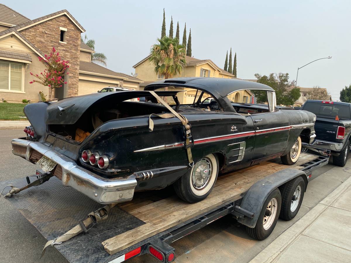 Mysterious 1958 Chevrolet Impala Looks Solid, Still Needs Help to Stay ...