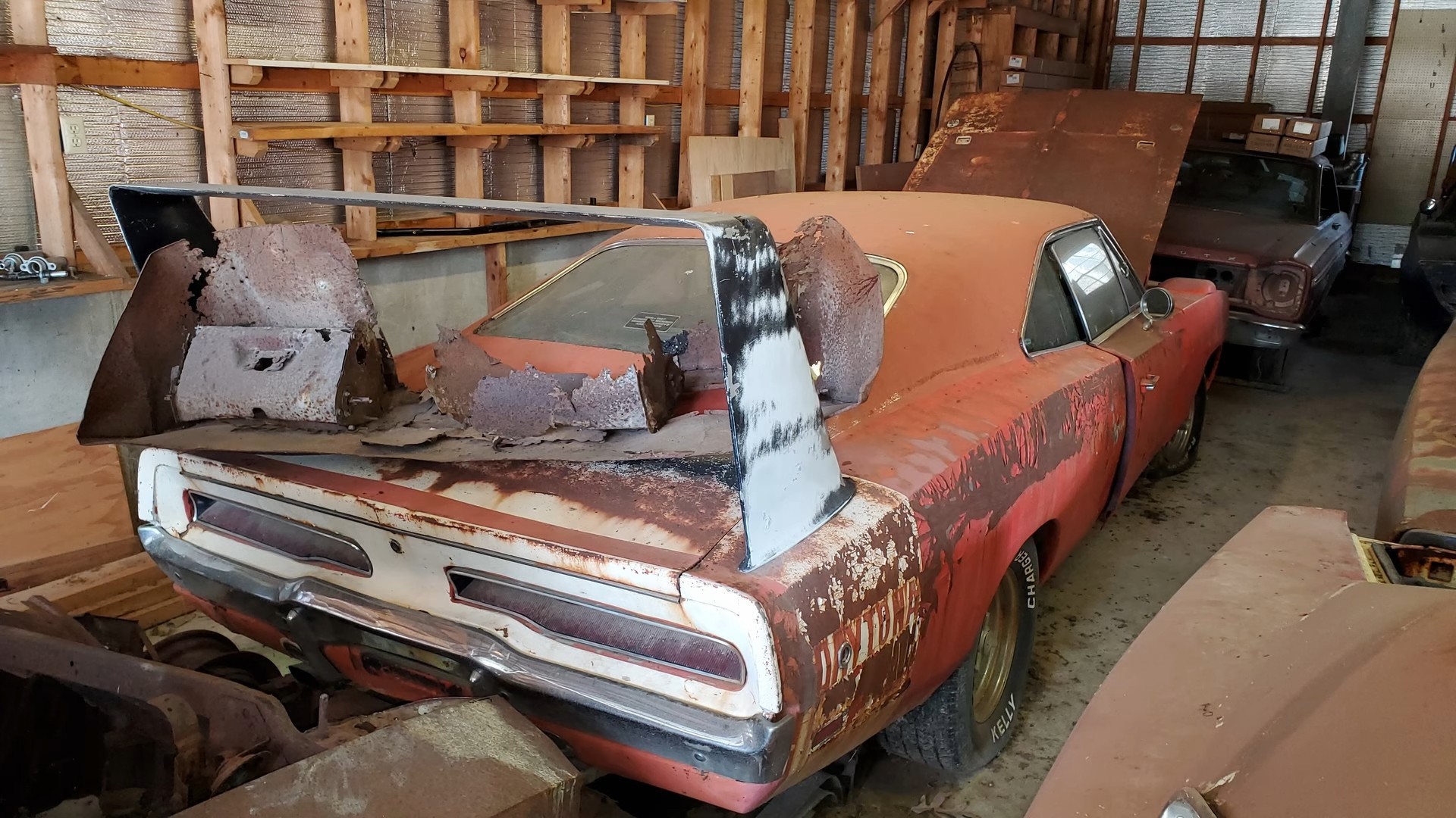 Mysterious 1969 Dodge Charger Daytona Spent Decades in Storage