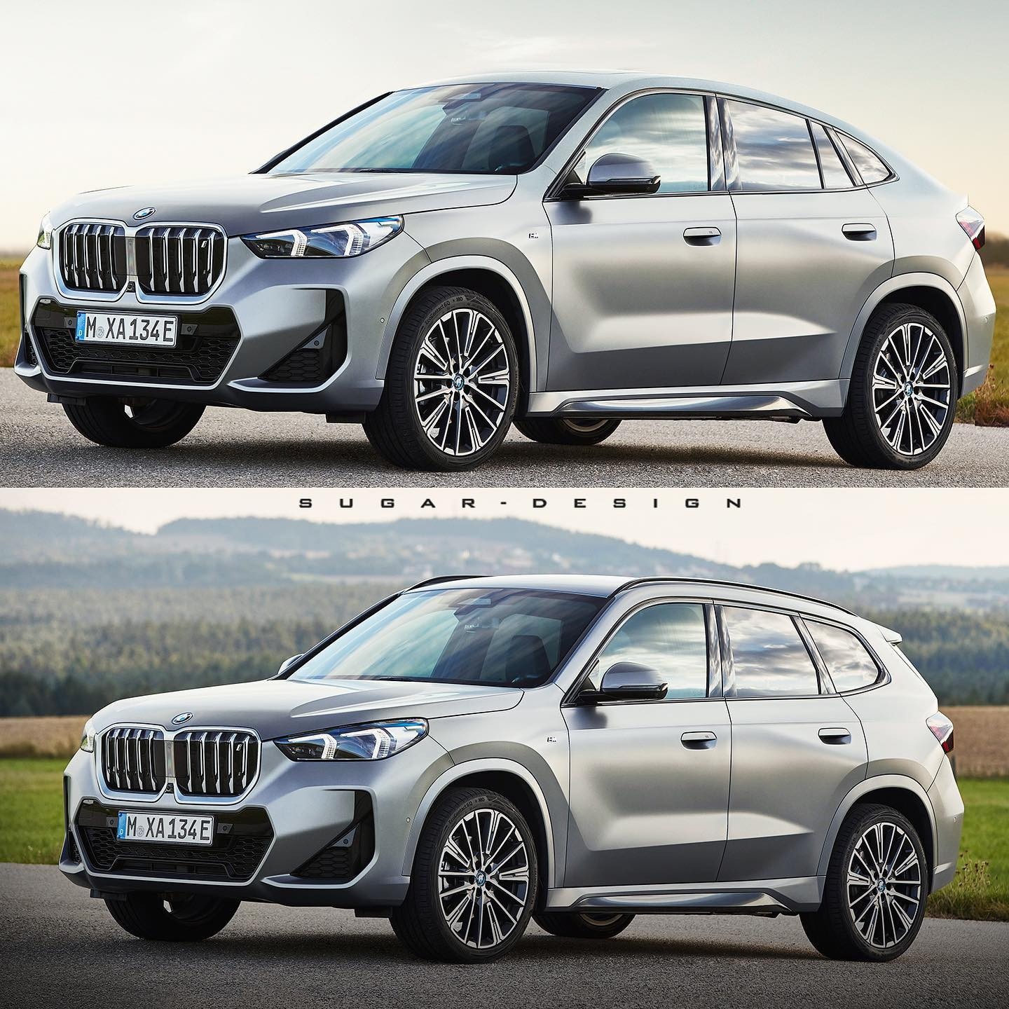 Naked 2024 BMW X2 Comes From Another Nation ImagiNATION autoevolution