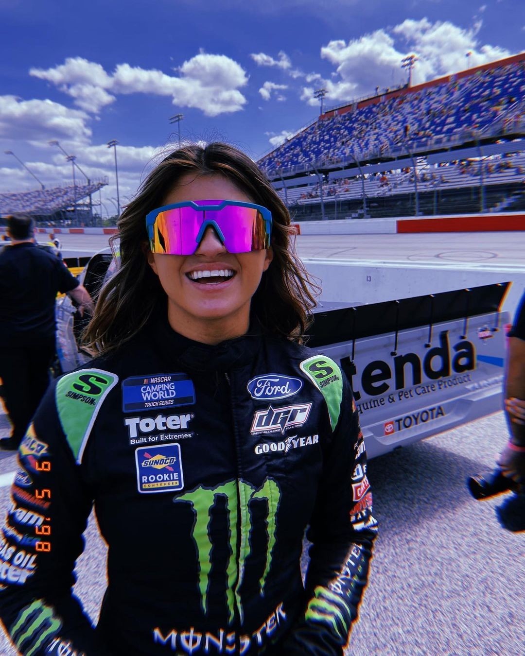 NASCAR Rising Star Hailie Deegan Shows Off Her Ford Truck, Ahead of Upcomin...