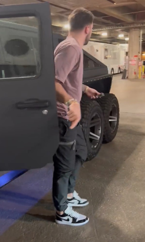 Inside Luka Doncic's 'apocalypse-proof' Jeep which can blow steam