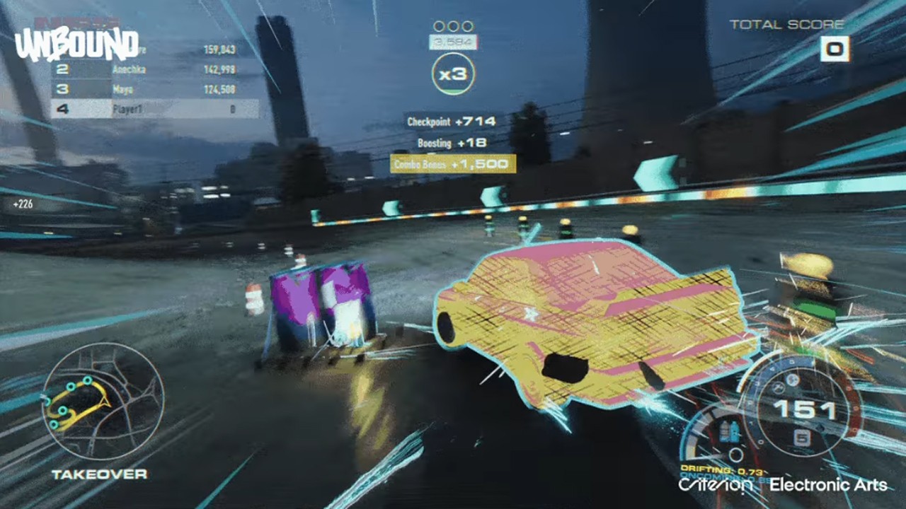 Need for Speed Unbound crossplay and Lakeshore Online mode