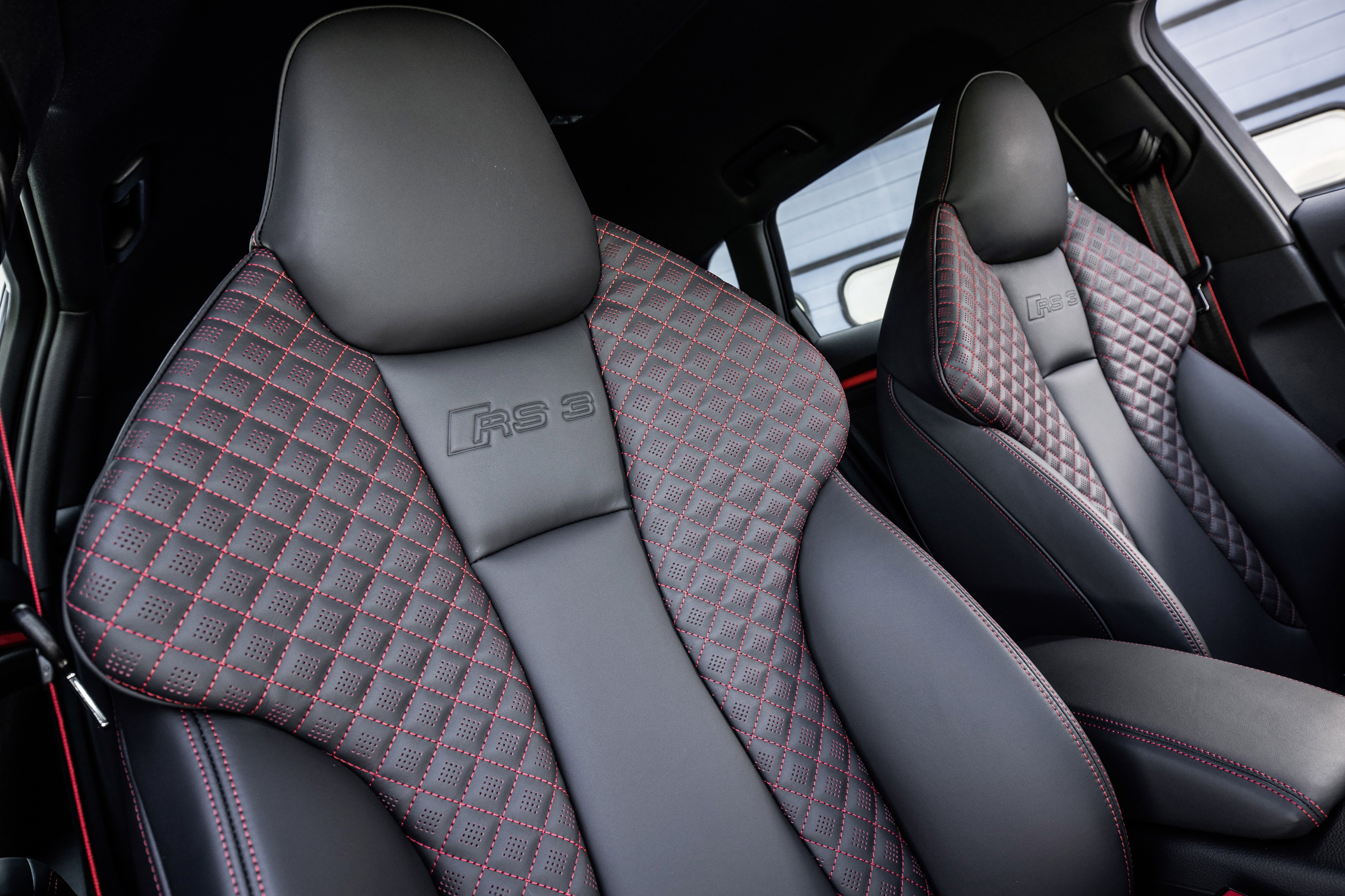 New 2015 Audi Rs3 Photos Show Nardo Grey Catalunya Red And