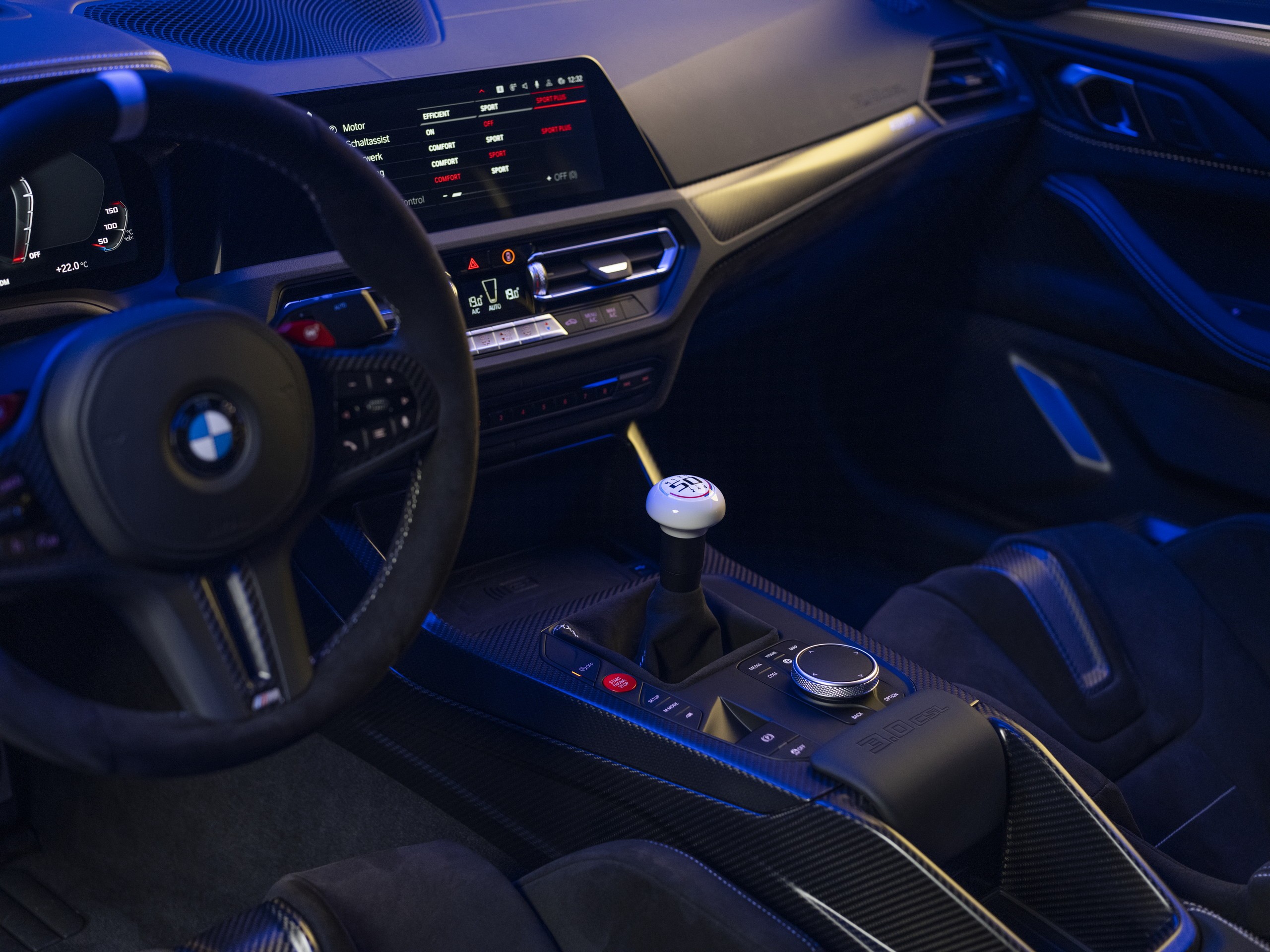 2023 BMW M4 CSL Interior Photos