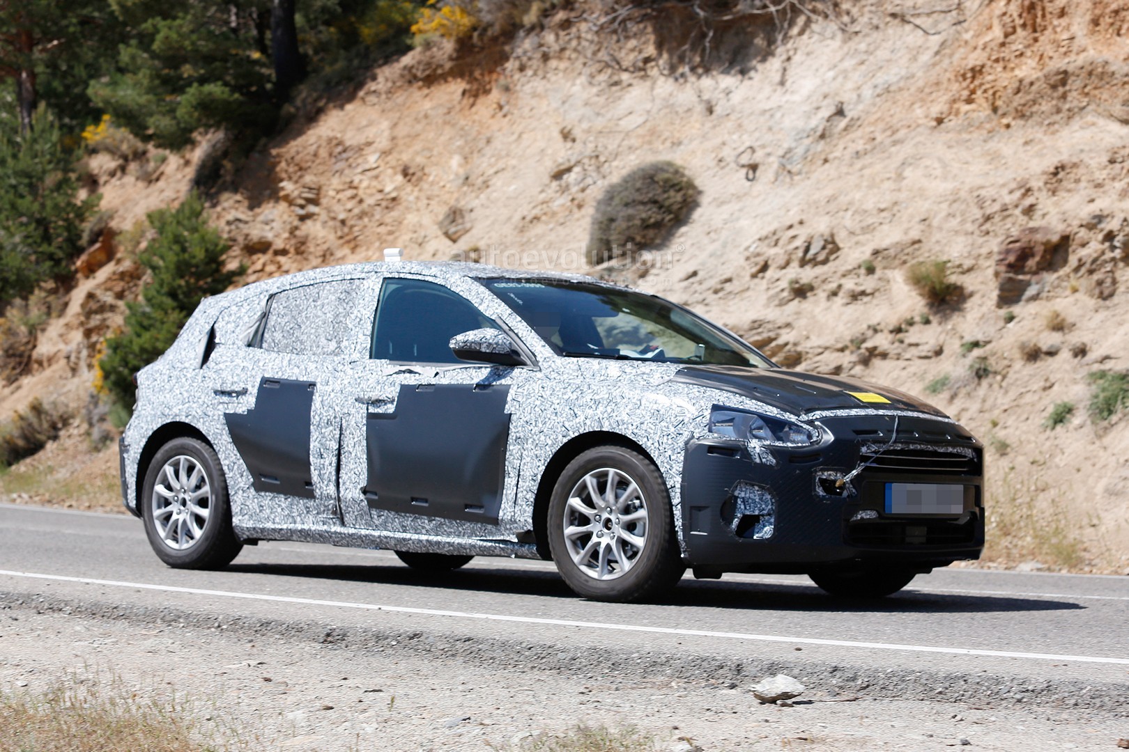 New Ford Focus Hatchback Spied In Spain Engineers Are