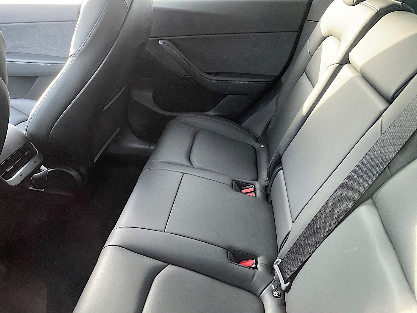 New Tesla Model Y Gets Model X Third Row Seats Doesnt Look Too Comfortable 6 