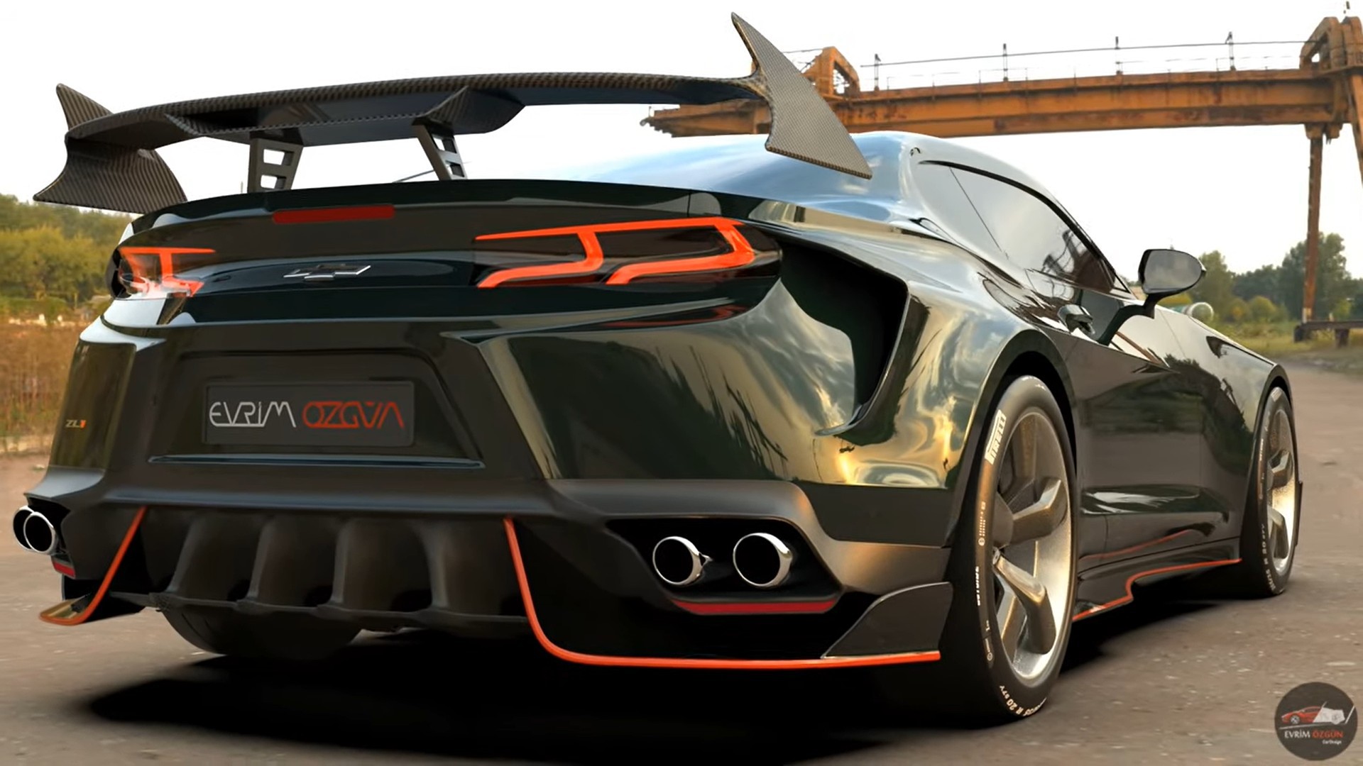 NextGen 2024 Chevy Camaro ZL1 Digitally Toys With Slammed Widebody