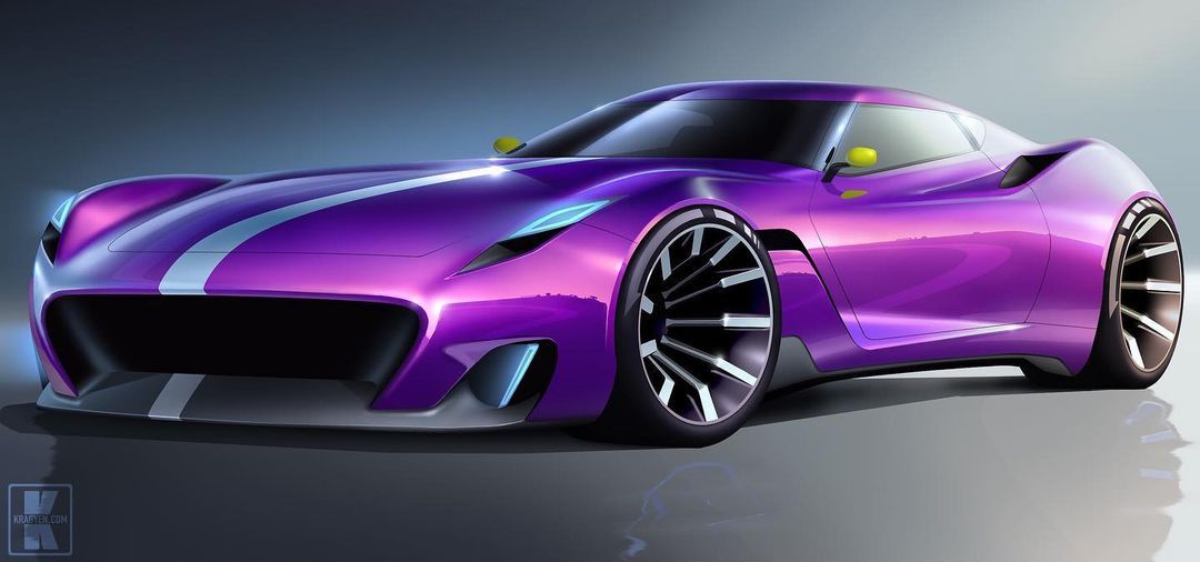 Next-Gen Dodge Viper Looks Like a Striking Supercar in Sharp Rendering