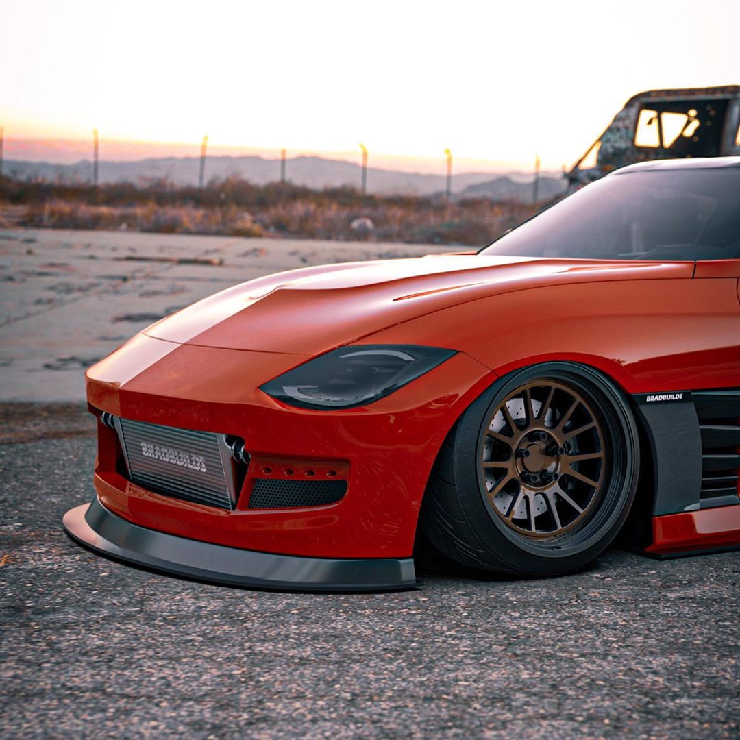 Nissan 400Z Concept Gets Widebody and Rocket Bunny Makeovers. source: s1.cd...
