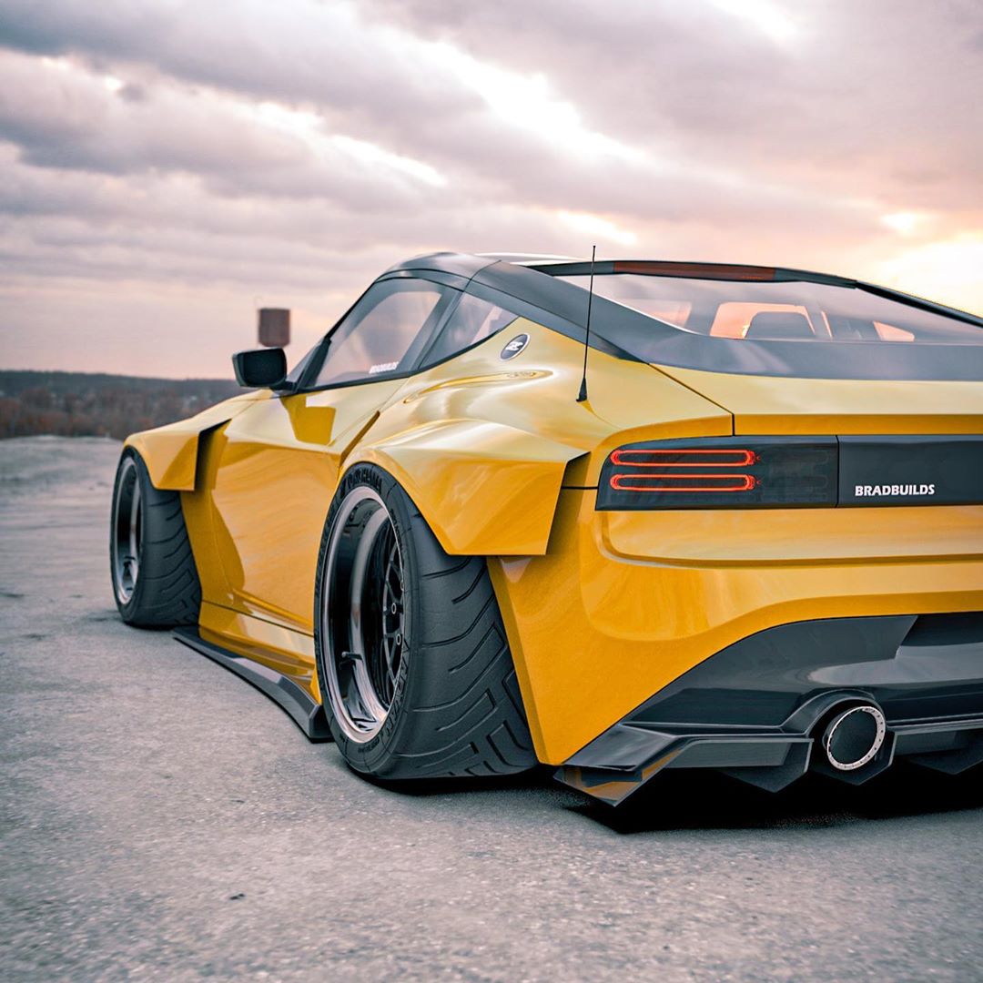 Nissan 400Z Concept Gets Widebody and Rocket Bunny Makeovers.