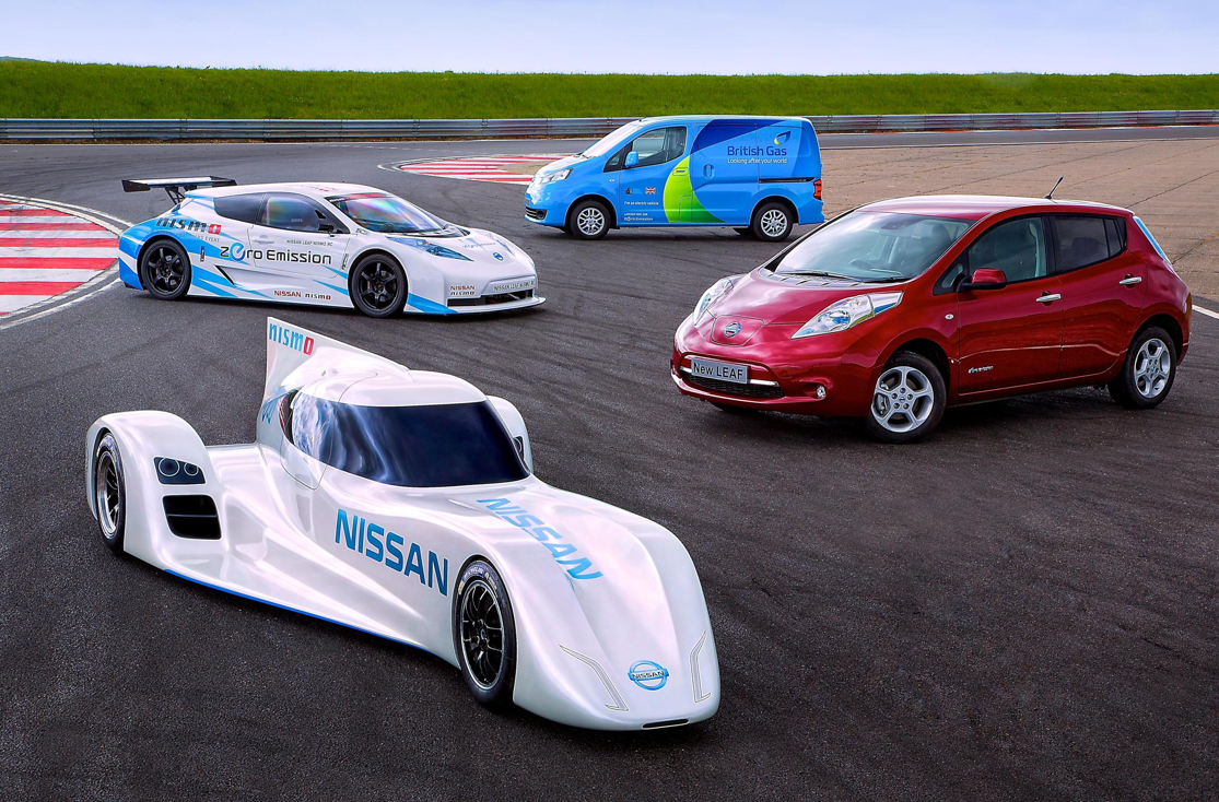 Nissan Unveils 2014 Le Mans Electric Race Car.