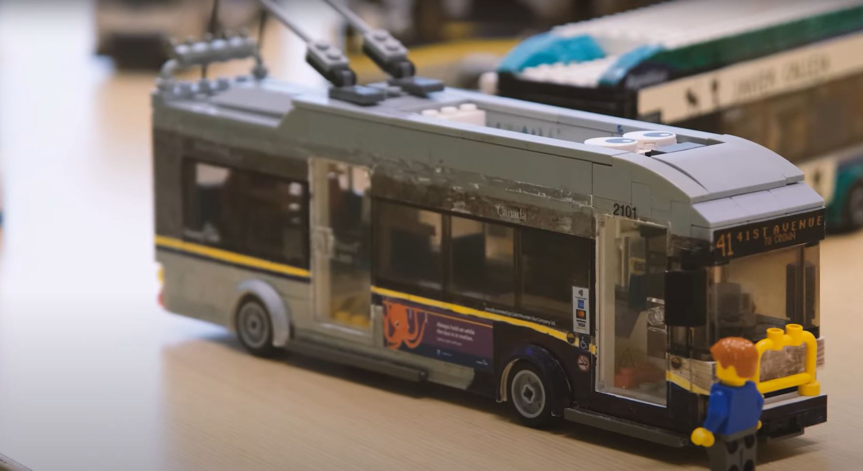 Lego Technic City Bus, Lego School Bus Build