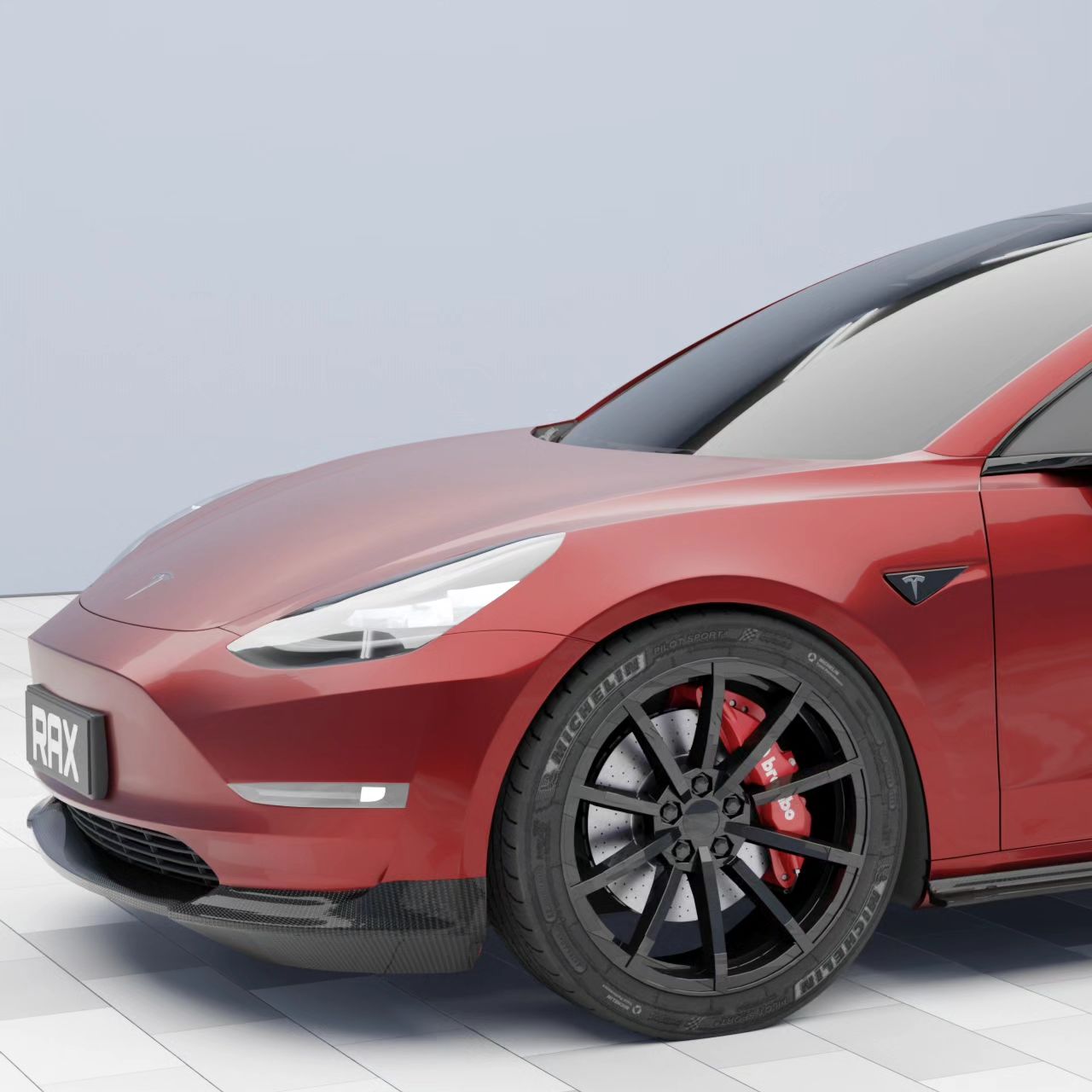 Carbon-Instrumenten- und Türverkleidung für Tesla Model 3 Highland (2024) –  Hills