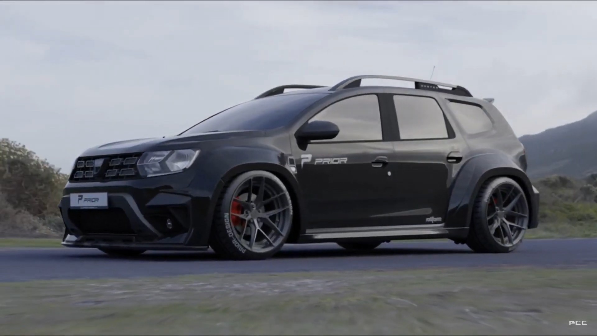 Not Just a Virtual Artist's Rendering: Dacia Duster Widebody by Prior Design  - autoevolution