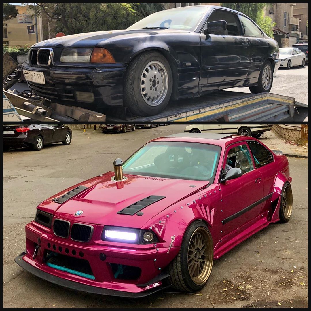 Old E36 BMW 3 Series Gets Amazing Cyberpunk Makeover - autoevolution