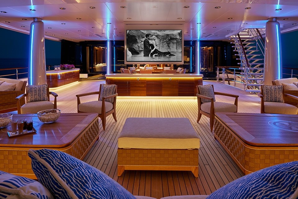 On Board Louis Vuitton Mogul's Megayacht, Where Even the Engine