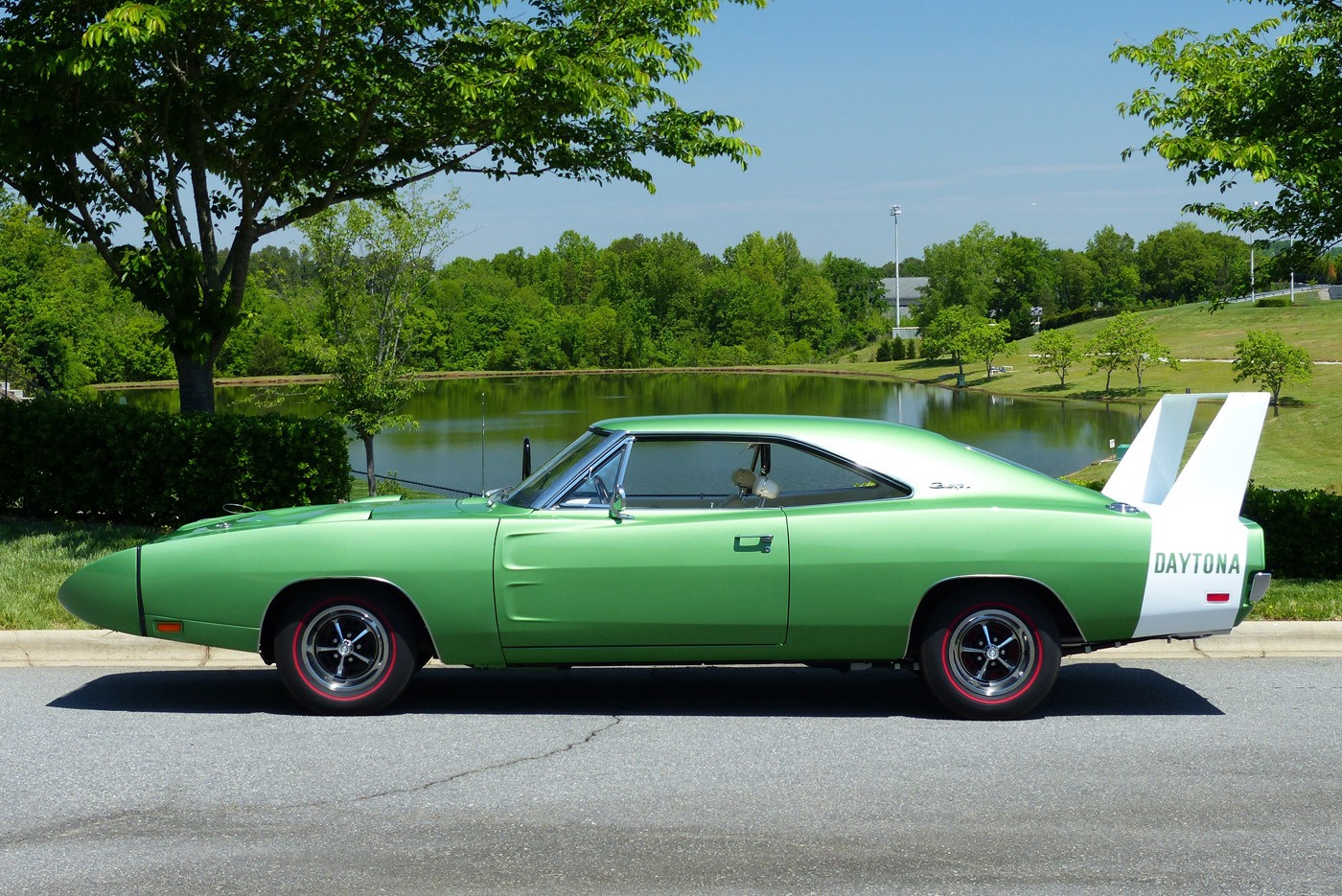 One Of 34 Bright Green 1969 Dodge Charger Daytona Going To Auction At