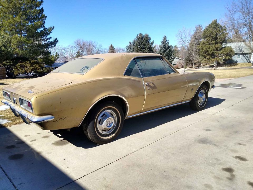 One-Owner 1967 Chevrolet Camaro Barn Find Parked for 20 Years Is All  Original - autoevolution