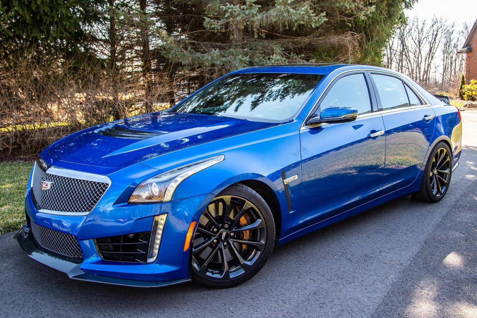 One-Owner 2018 Cadillac CTS-V Is a Supercharged 4-Door Beast With a