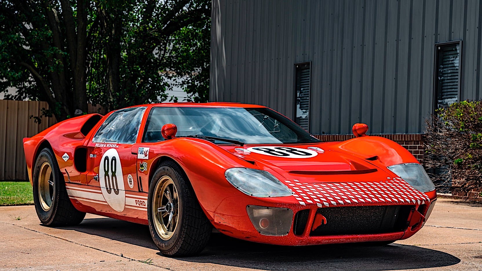 Used 1967 Ford GT40 / Ford vs Ferrari Movie Car / Certificate of  Authenticity For Sale ($254,995)