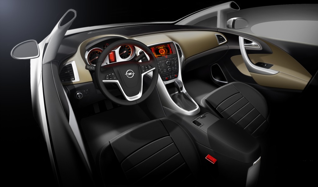 Opel Astra Electric Interior